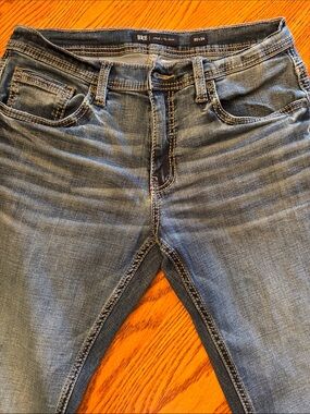 BKE Jake Straight 32x34 Med Blue